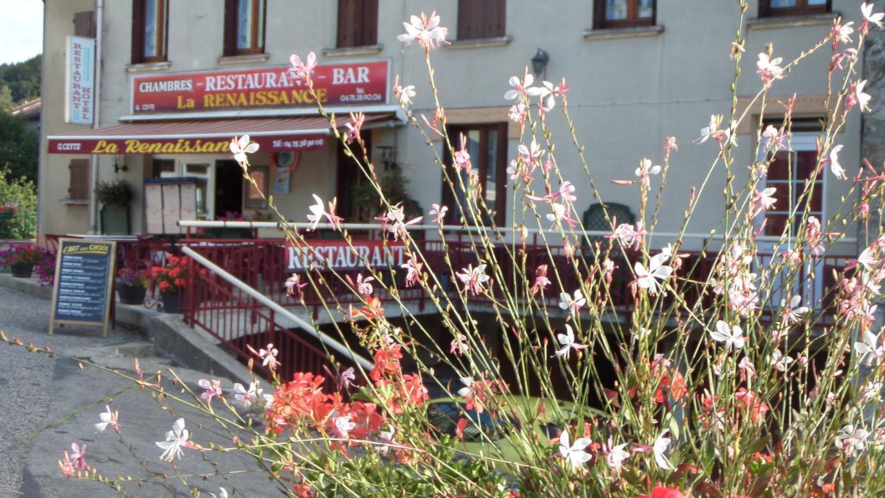 Hotel Restaurant La Renaissance Saint-Cirgues-en-Montagne Dış mekan fotoğraf